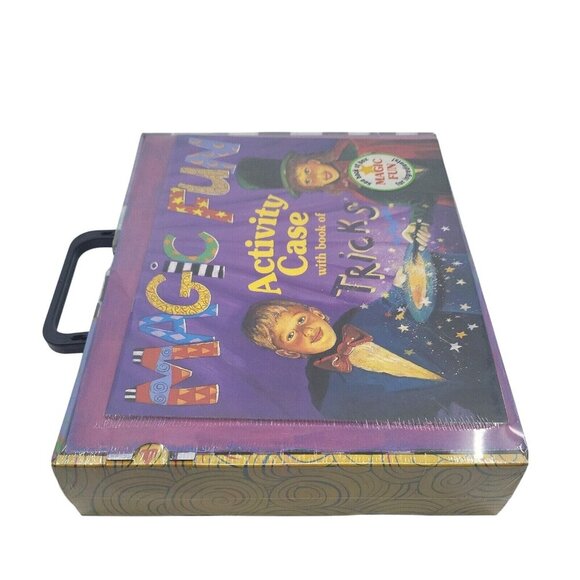 Magic Fun Activity Case w/ Book of Tricks Imagine Learn Play Dice Wand Magician - Picture 6 of 11